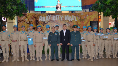 Сыр өңірінде мерекелік-патриоттық концерт өтті