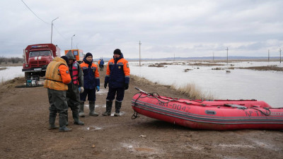 Жарма ауданында су деңгейі төмендеді