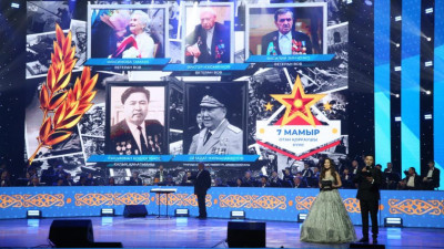 Алматыда Республика сарайында мерекелік концерт өтті
