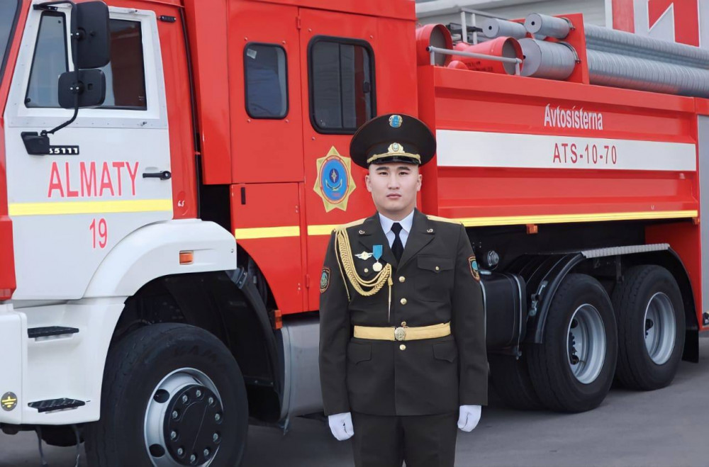 Өрт сөндіру - абыройлы міндет